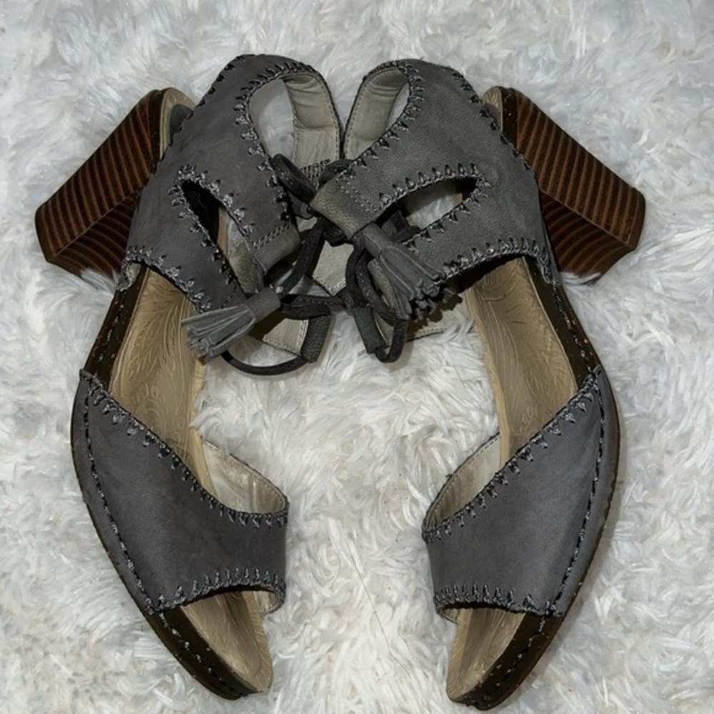 JBU platform sandals Morocco - size 8